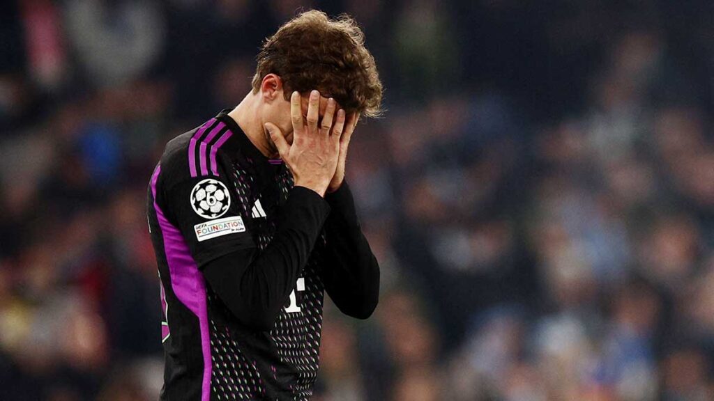 El Bayern está obligado a remontar en Alemania. Reuters
