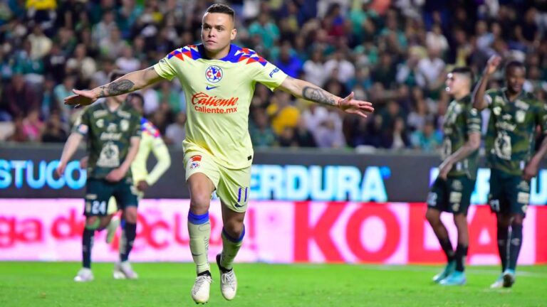 El Cabecita Rodríguez le da la victoria de último minuto al América ante León en el Nou Camp