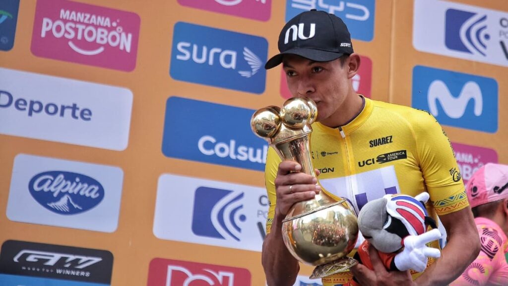 Rodrigo Contreras, campeón del Tour Colombia.