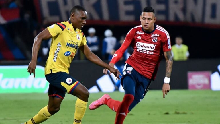 Medellín vuelve a ganar en la Liga y el Pasto se hunde en el último lugar de la tabla