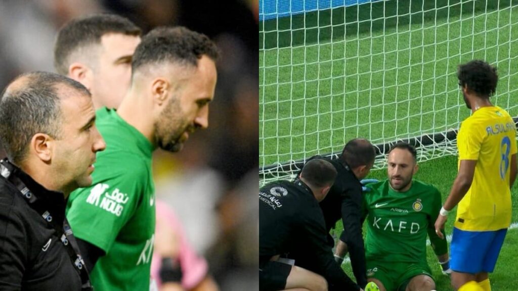 David Ospina sale lesionado ante Inter Miami.