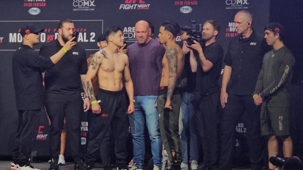 Brandon Moreno supera el pesaje de UFC | Claro Sports