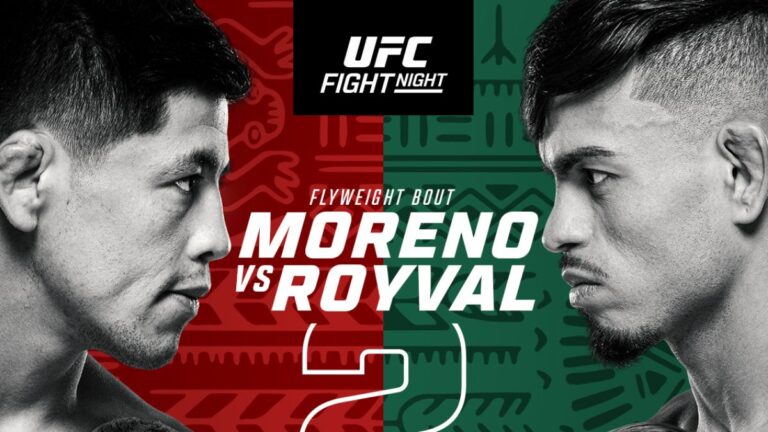 UFC México: ¿Quién transmite en vivo por TV la pelea Fight Night Brandon Moreno vs Brandon Royval 2?