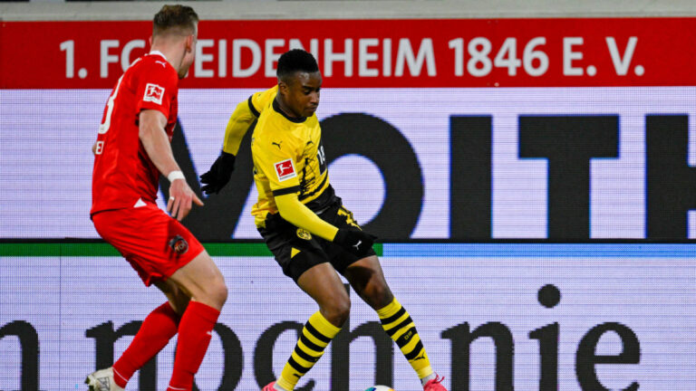 Heidenheim y Borussia Dortmund quedan secos