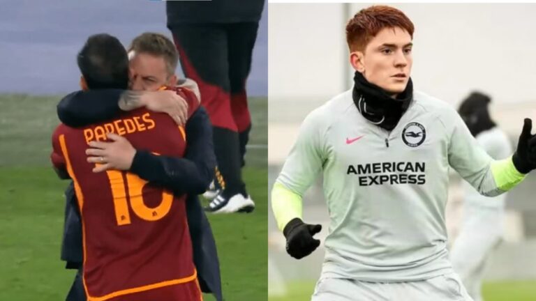 La “Roma Xeneize” de Paredes, Dybala y De Rossi, contra el Brighton del Colo Barco en la Europa League