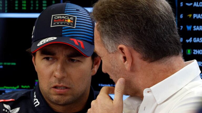 Checo Pérez arranca los test de pretemporada con problemas en el RB20 y obliga a un cambio de programa en Red Bull