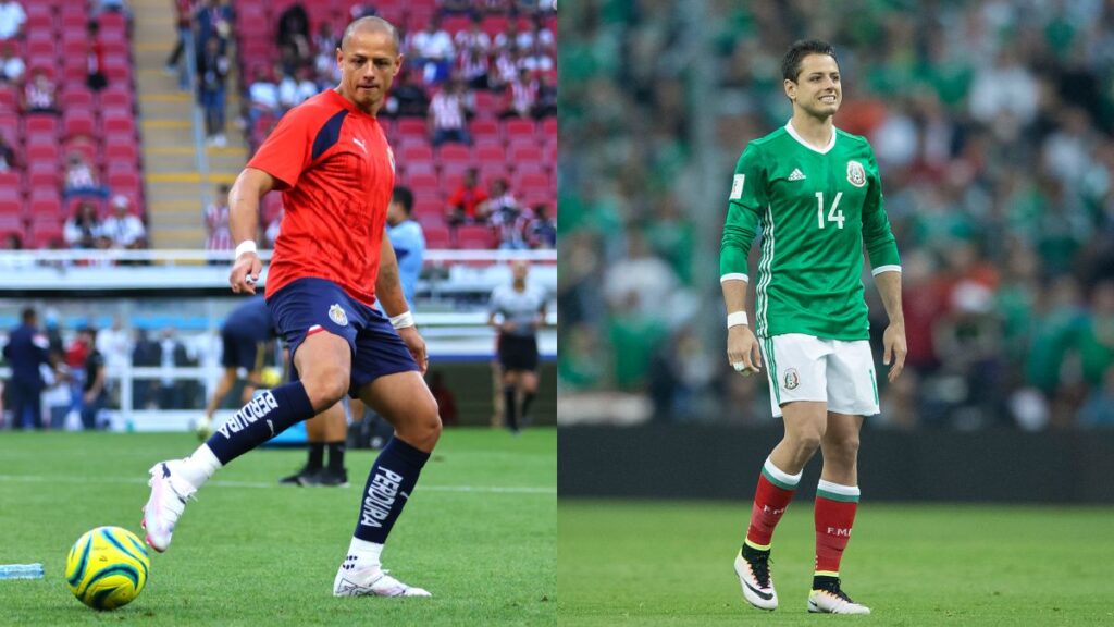 Chicharito y la última vez que marco en la cancha del Estadio Azteca