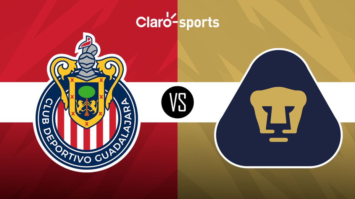 Chivas vs Pumas, en vivo Horario y dónde ver por TV el partido de la