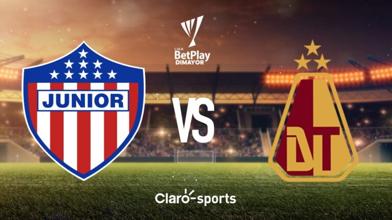 En vivo: Junior vs Deportes Tolima, partido por la fecha 7 de la Liga BetPlay Dimayor 2024-I