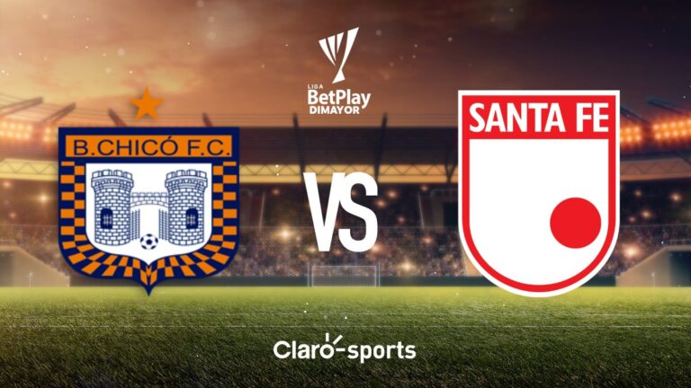 Boyacá Chicó vs Santa Fe en vivo la Liga BetPlay Dimayor 2024-I: resultado y goles de la jornada 9, al momento
