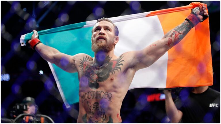 Conor McGregor reaparece tras su lesión: “Es muy difícil estar descartado de mi pelea de regreso”