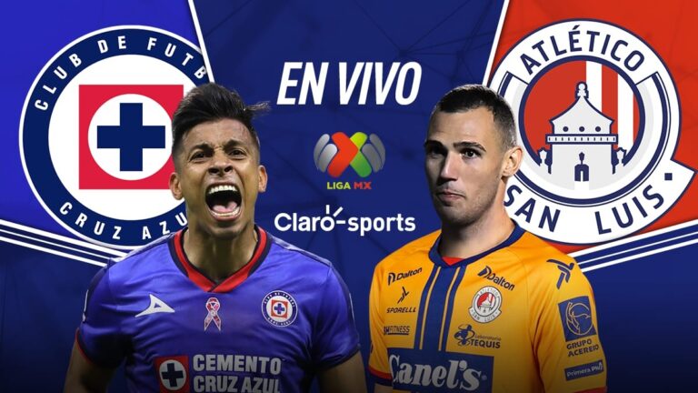 Cruz Azul vs San Luis en vivo la Liga MX 2024: Resultado y goles del partido de la jornada 6 en directo online