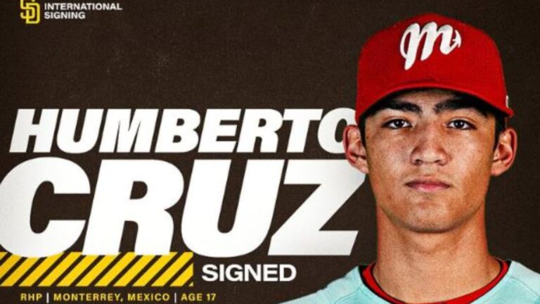 Humberto Cruz firma con los Padres de San Diego