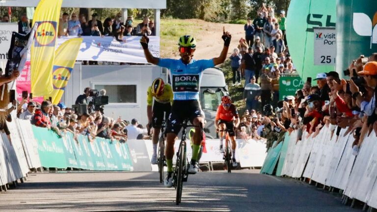 Daniel Felipe Martínez gana la quinta etapa, pero se tiene que conformar con el subcampeonato del Tour al Algarve 2024