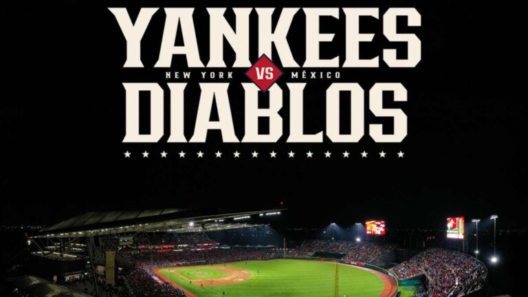 Yankees jugará en la CDMX ante Diablos Rojos del México
