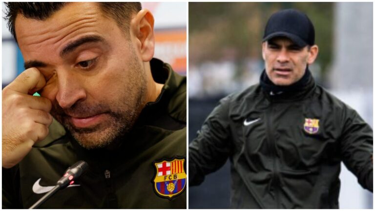 Barcelona no cambia sus planes con Xavi, aunque mantiene a Rafa Márquez como opción de emergencia