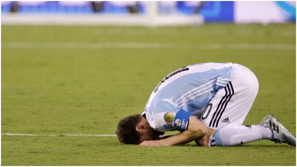 El día que Messi renunció a Argentina | AP
