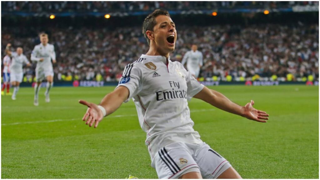 El gol de Chicharito Hernández con el Real Madrid en Champions | AP
