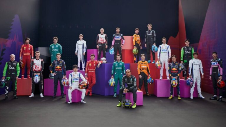 La Fórmula 1 presume la fotografía oficial de los pilotos de la temporada 2024