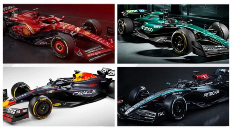 ¡Son hermosos! Todos los coches de la Fórmula 1 para la temporada 2024
