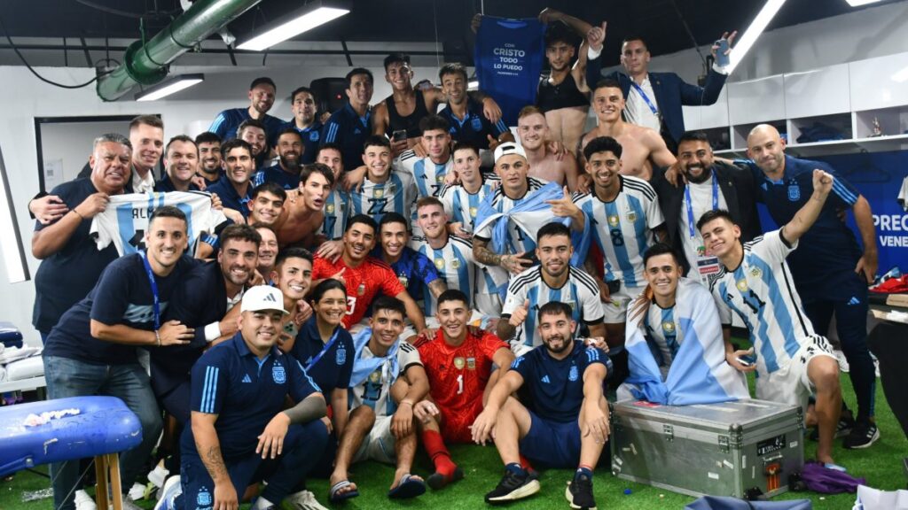 Argentina logró el boleto a Paris 2024 en fútbol masculino | Foto: @Argentina