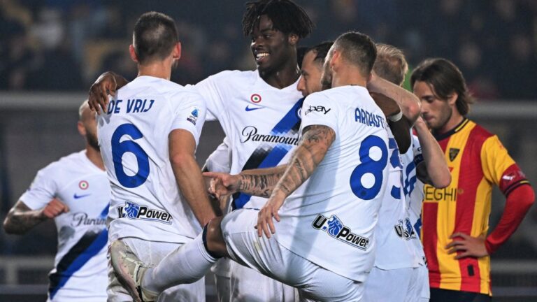 El Inter arrasa con el Lecce y ratifica su dominio en la Serie A
