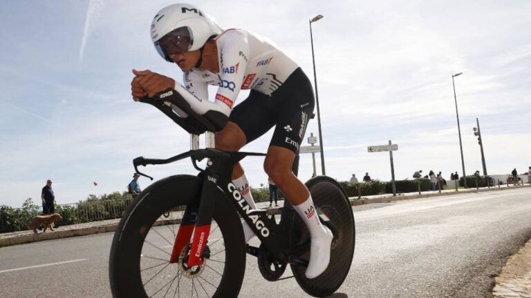 ¡Isaac Del Toro sigue sorprendiendo en Europa! Termina cuarto en la contrarreloj de la Vuelta a Algarve