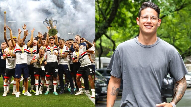 ¿Qué hay detrás del desinterés de James Rodríguez con Sao Paulo en la final de la Supercopa de Brasil?
