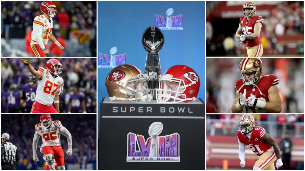Jugadores de los Chiefs y 49ers que repiten en el Super Bowl | AP/Reuters