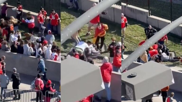 ¡Heroico! Así detuvieron aficionados de los Chiefs a uno de los tiradores en el desfile de campeones de Kansas City
