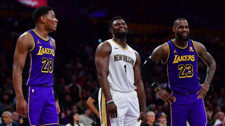Lakers firma una gran primera mitad de 87 puntos para imponerse a los Pelicans