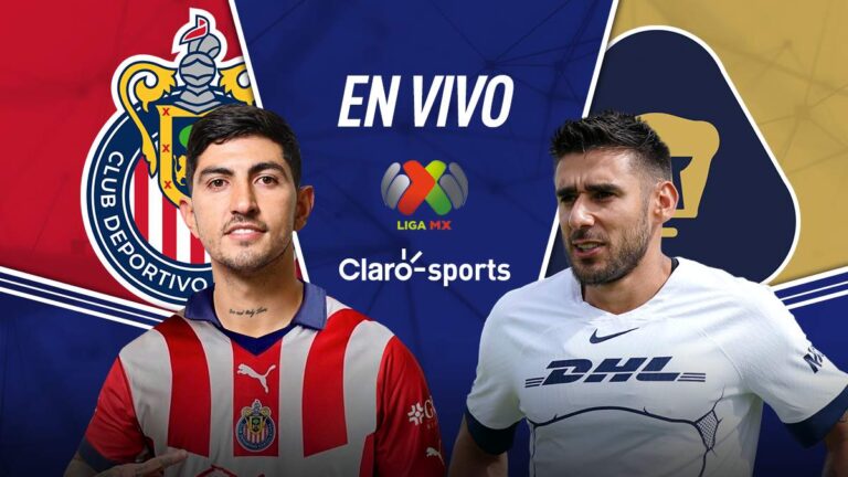 Chivas vs Pumas en vivo el partido de Liga MX 2024: Resultado y goles de la jornada 8 en directo online