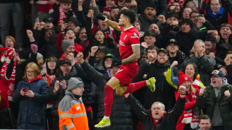 El Liverpool de Luis Díaz, el ‘Rey de las Remontadas’ en la Premier League