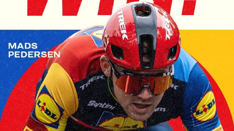 ¡Imparabale! Mads Pedersen gana la segunda etapa de el Tour de La Provenza
