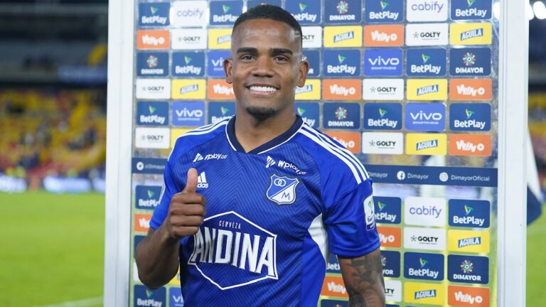 Edgar Guerra: “Estoy agradecido con Millonarios por mi debut como profesional, voy a ser hincha siempre”