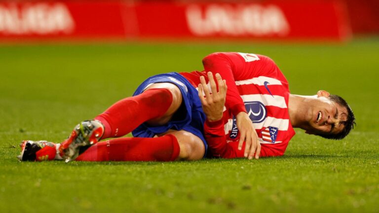 ¡Respira el Atlético de Madrid! Morata ya tiene parte médico y se conoce el tiempo que estará fuera de las canchas