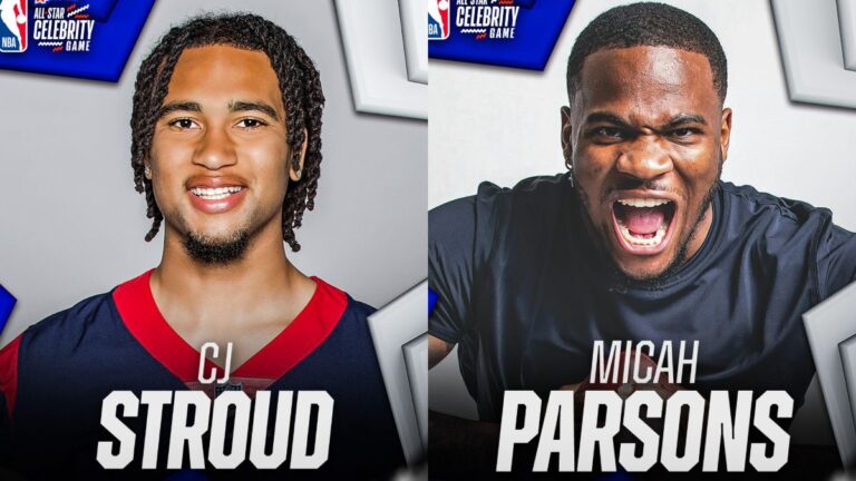 CJ Stroud, Micah Parsons y Anuel AA encabezan el Juego de Celebridades en el NBA All Star 2024