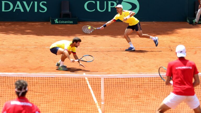 Nicolás Barrientos-Cristián Rodríguez derrotan a Alex Knaff-Chris Rodesch y le dan esperanza a Colombia en Copa Davis