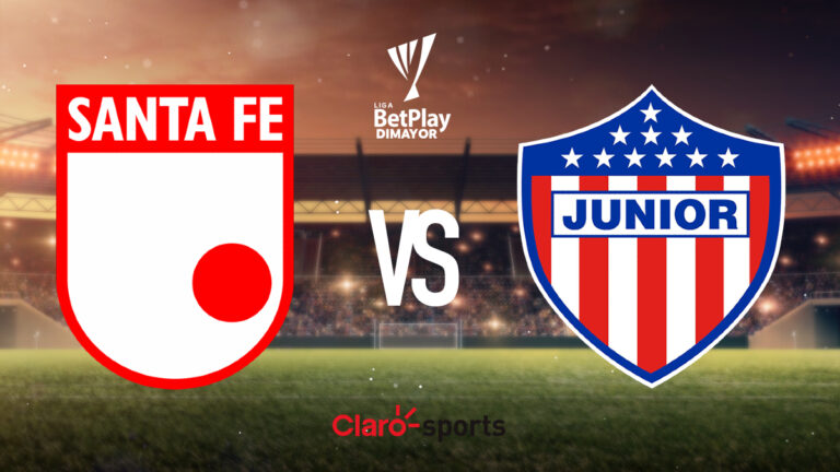 Santa Fe vs Junior, en vivo la Liga BetPlay 2024: Resultado y goles del partido de la fecha 8, al momento
