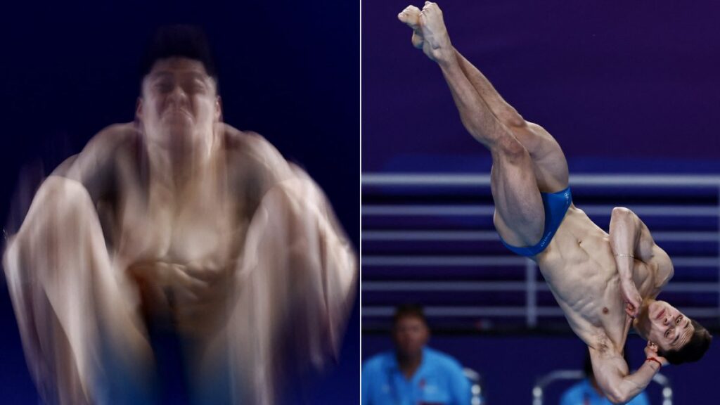 Osmar Olvera, tercero en trampolín 3m ronda preliminar