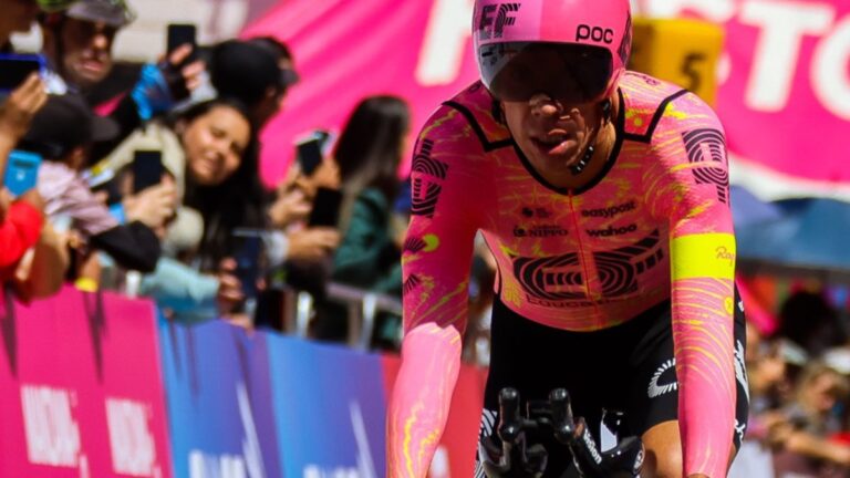 O Gran Camiño 2024: Rigoberto Urán marca el mejor tiempo de los ciclistas latinoamericanos en la contrarreloj