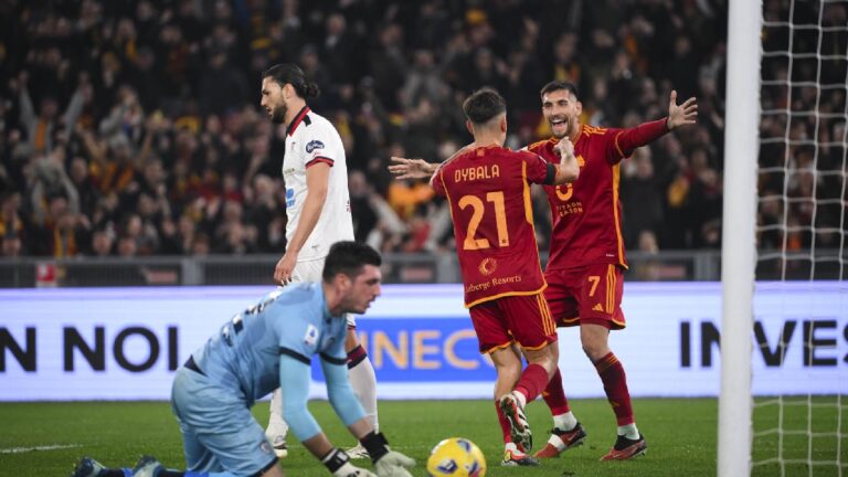 Roma no tiene piedad y golea a Cagliari: ¿Cómo le fue a Yerry Mina en su debut?