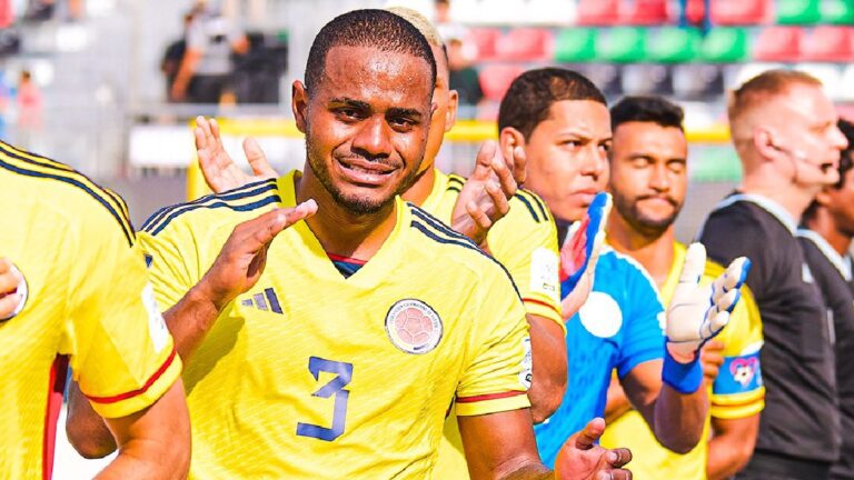 Selección Colombia pierde en su segunda salida y queda eliminada del Mundial de Fútbol Playa