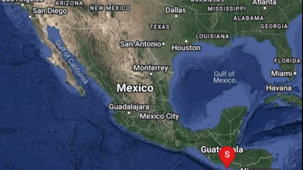Chiapas fue sacudida por un sismo este martes 6 de febrero. @SSNMexico