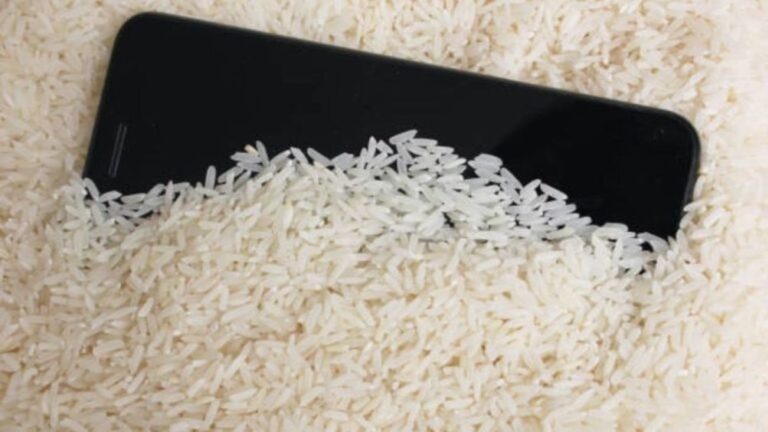 ¿Meter el celular en arroz ayuda a reparar el daño por agua? Apple dice que no