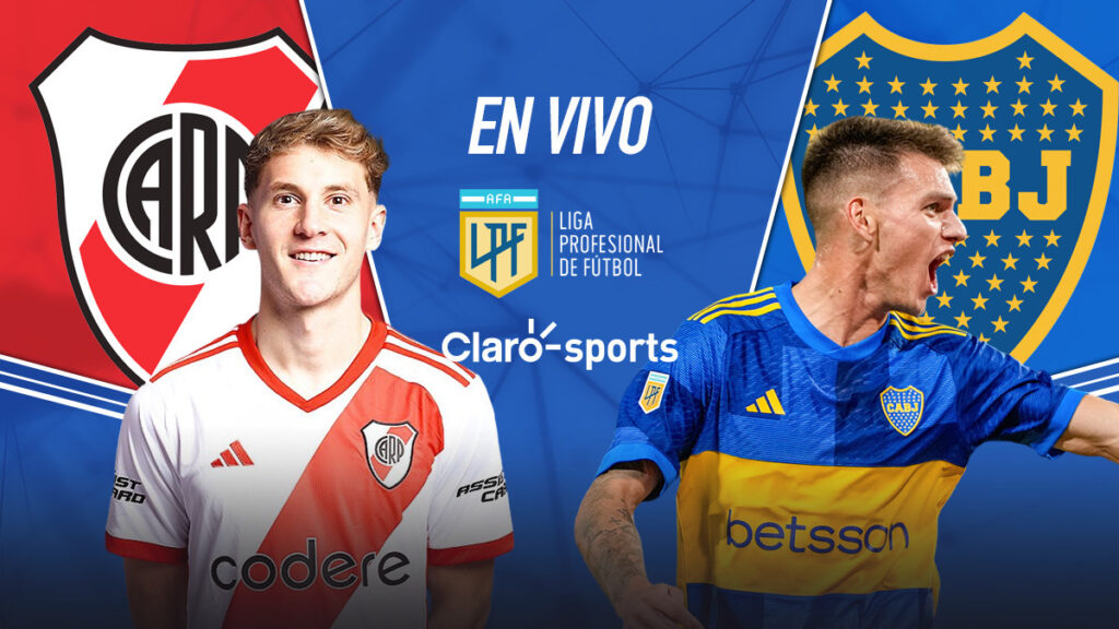 River vs Boca, en vivo online por Claro Sports