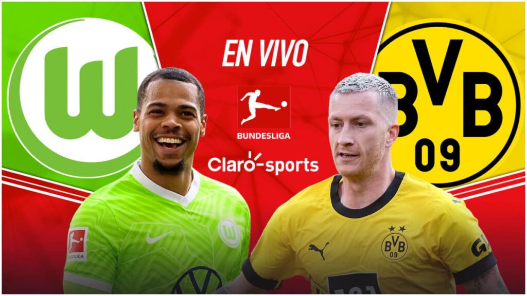 Wolfsburg vs Borussia Dortmund, en vivo por Claro Sports