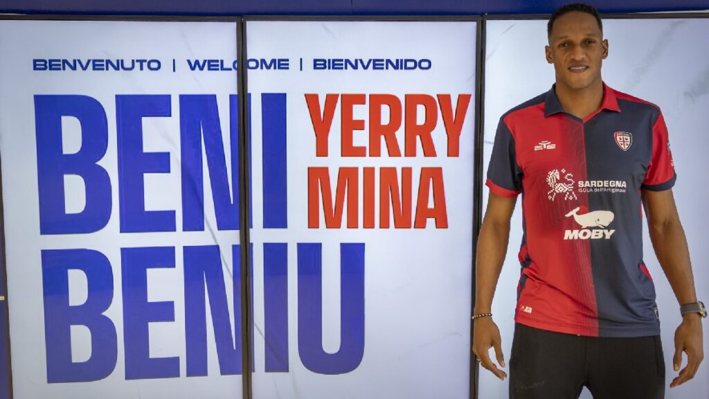 Yerry Mina Cagliari