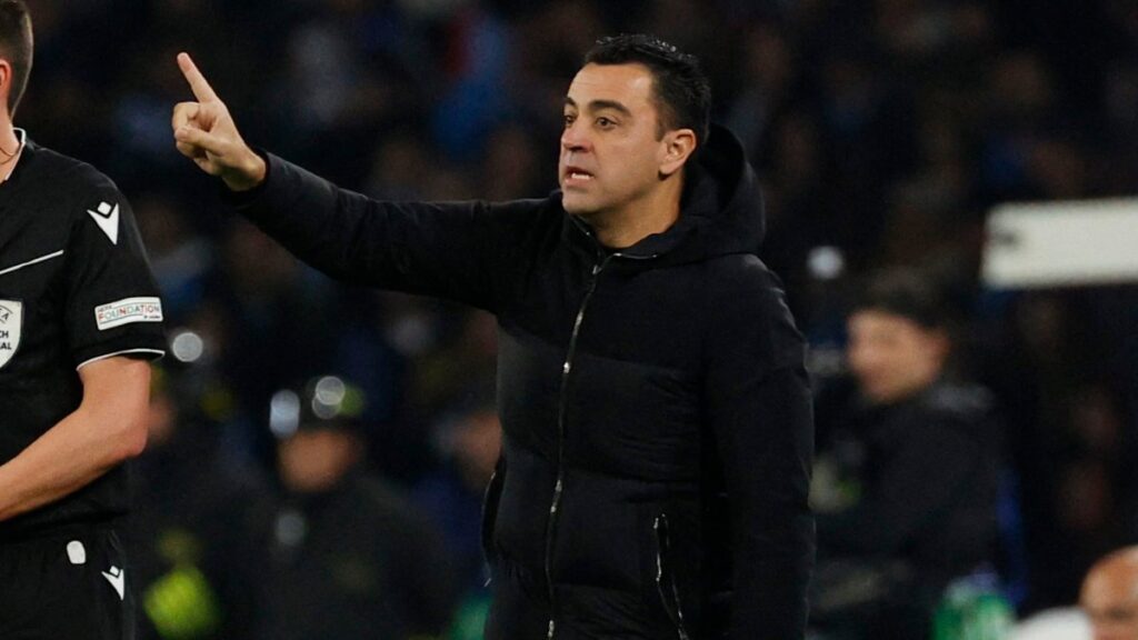 Xavi, tras empate ante Napoli: "Hemos dominado y generado ocasiones, merecimos más"