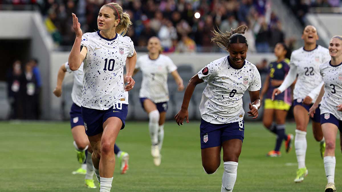 La selección de Estados Unidos Femenina anuncia los partidos debut de